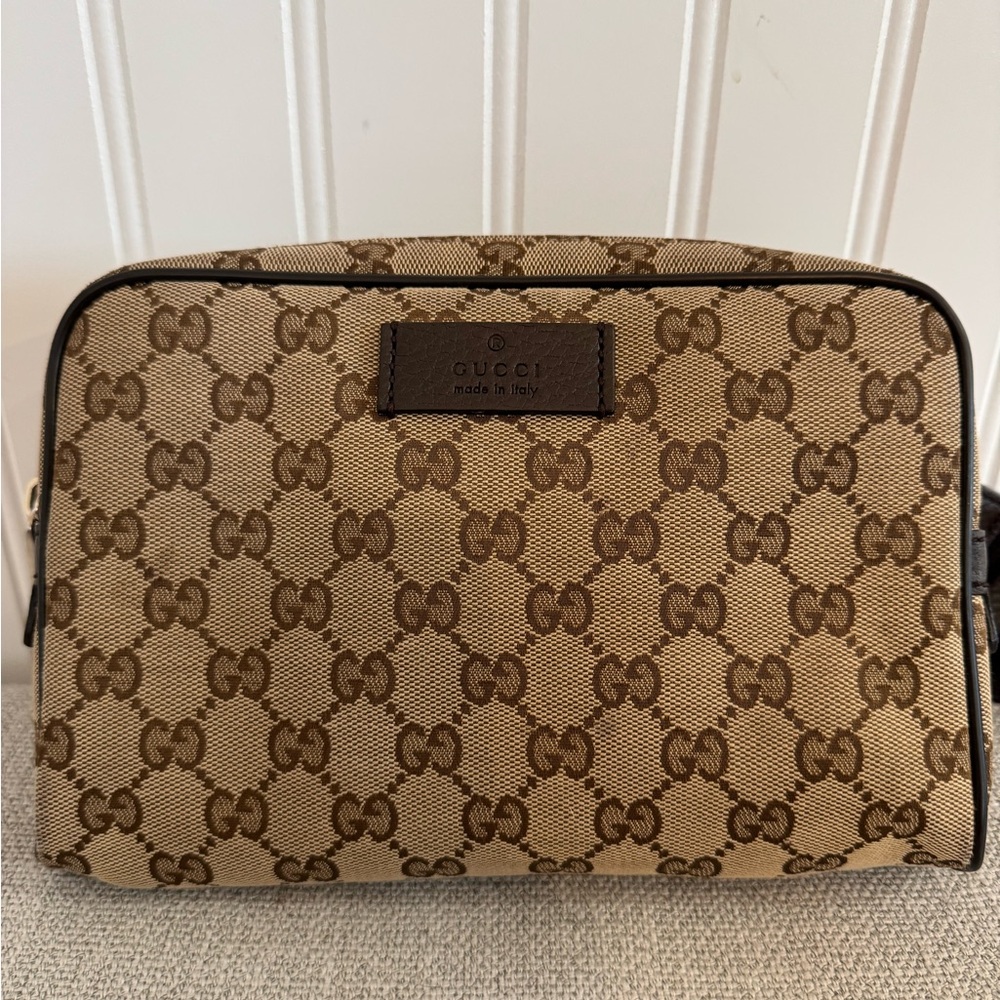 Gucci belt bag canvas GG